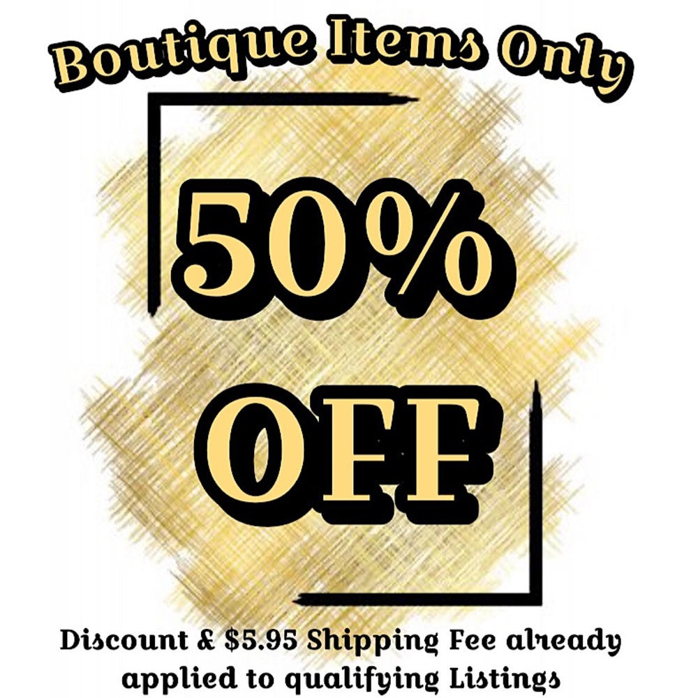 ✨50% off all Boutique Items!!✨